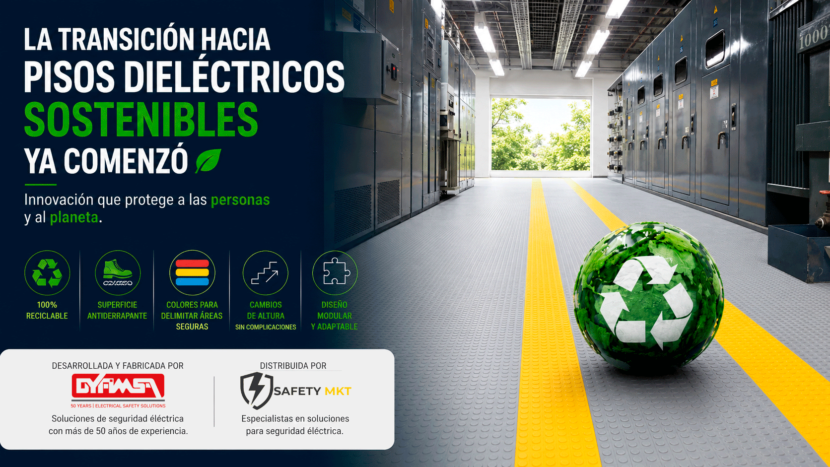 Tapetes dieléctricos