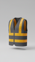 Reflective safety vest high-visibility