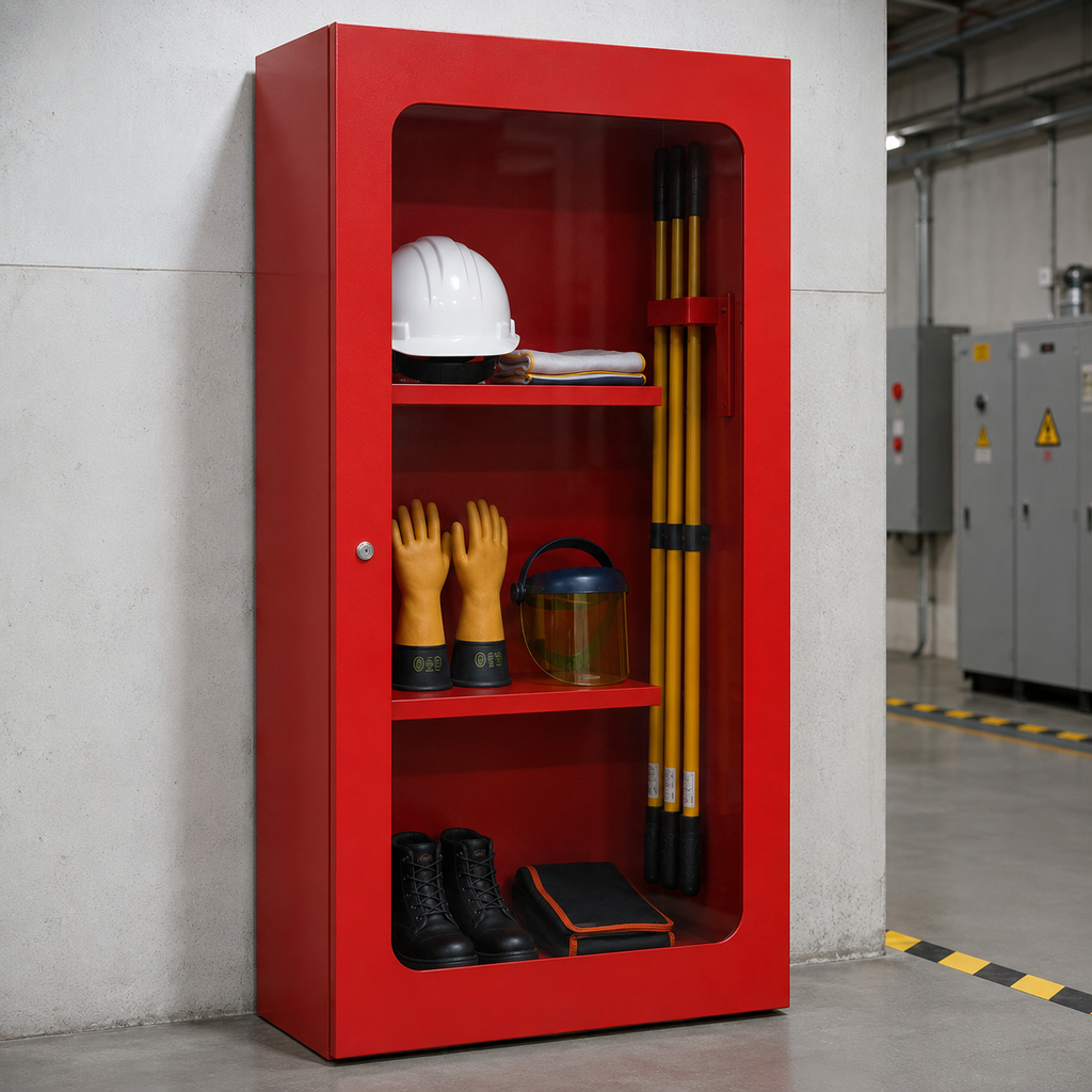 Gabinete de Seguridad Plástico para Equipo Dieléctrico